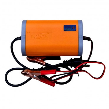 12V 2A Motorcycle Scooter Automatic Charger Lead Acid Battery 3 Plug With LED Signal Light