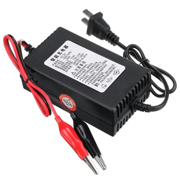 12V 4AH-20AH Motorcycle Smart Automatic Battery Charger Maintainer For Trickle RV Car Truck Motorcycle