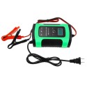 12V 6A Motorcycle Car Intelligent Battery Pulse Repair With LCD Screen Charger