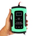 12V 6A Motorcycle Car Intelligent Battery Pulse Repair With LCD Screen Charger