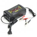 12V 6A Smart Fast Battery Charger For Car Motorcycle LCD Display