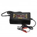 12V 6A Smart Fast Battery Charger For Car Motorcycle LCD Display EU Plug
