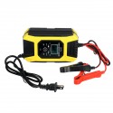 12V 7A LCD Pulse Repair Battery Charger For Car Motorcycle AGM Gel Wet Lead Acid