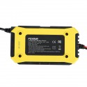 12V 7A LCD Pulse Repair Battery Charger For Car Motorcycle AGM Gel Wet Lead Acid