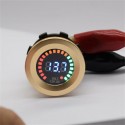 12V DC LED Panel Voltmeter Car Motorcycle Waterproof Digital Voltage Socket Meter Gauge