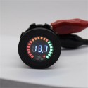 12V DC LED Panel Voltmeter Car Motorcycle Waterproof Digital Voltage Socket Meter Gauge