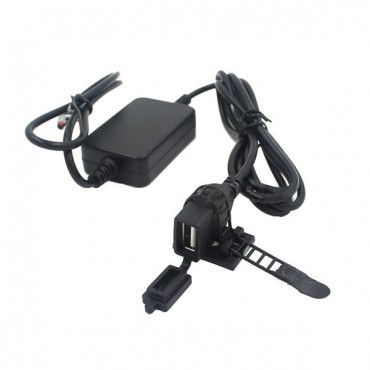 12V USB Power Charger Converter for Motorcycle Phone Android GPS