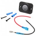 12V Vehicle Colorful Screen Volt Meterr Waterproof Digital Warning Instrument