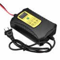 12V/24V 10-100AH 60W Pulse Repair Lead-acid Battery Three-stage Smart Charger