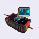 12V/24V 8A Touch Screen Pulse Repair LCD Battery Charger Red For Car Motorcycle Lead Acid Battery Agm Gel Wet