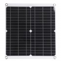 18V 50W PV Solar Panel Charger Kit Monocrystalline Solar Panels with 10 In 1 Adapter Cable
