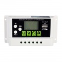 20A 12V/24V LCD Display PWM Solar Panel Charging Controller Li-ion & Lead Acid Battery Compatible USB DC Backlight Display