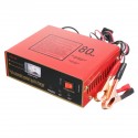 220V 6V/12V 80AH Car Motorcycle Intelligent Battery Charger Full Automatic Negetive Pulse