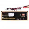 220V 6V/12V 80AH Car Motorcycle Intelligent Battery Charger Full Automatic Negetive Pulse