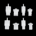 380pcs 2.8mm 2 3 4 6 Pin Wire Connector Terminal Auto Electrical for Car Motorcycle