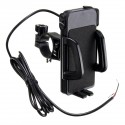 4.7-6 inch Phone GPS Navigation Holder 12V-85V USB Charger for Motorcycle Electric Bicycle Scooter Handlebar Universal