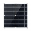 50W 18V Solar Panel USB Power Bank Solar Panel Kit Complete Charger with 10 IN 1 Charging Line for Boat Car Smartphone Charger