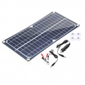 50W Flexible Solar Panel USB 18V Smartphone Charger Monocrystalline Power Charger Solar Panel Kit Complete for Boat Car Camping