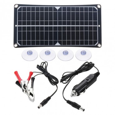 50W Flexible Solar Panel USB 18V Smartphone Charger Monocrystalline Power Charger Solar Panel Kit Complete for Boat Car Camping