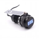9-30V Motorcycle Car Waterproof USB Charger LED Digital Volt Meterr