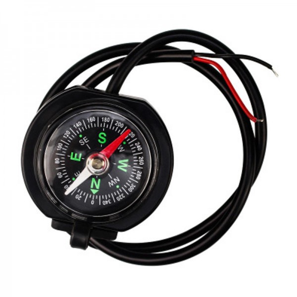 9V-24V 12V 2.5A Waterproof Motorcycle Phone USB Charger Compass Handlebar Rearview Mirror Universal