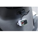 9V-80V 2.4A Fast Charge Dual USB Charger Scooter Mobile Phone Voltage Display For Electric Scooter Bike Vehicle Universal