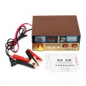 AC110V-250V to 12V/24V Automatic Motorcycle Battery Power Charger LCD Display