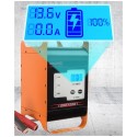 600W 12V/24V 25A Pulse Repair Battery Charger Lithium Battery Lead-Acid Agm Gel Wet For Car Motorcycle Boat