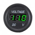 DC 12V LED Panel Digital Voltage Meter Display Voltmeter For Car Motorcycle Boat