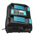 Dual Twin Port Battery Charger For Makita DC18RD Li-ion LXT 7.2V-18V Fast Rapid