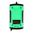 EU Plug 12V 6A Pulse Repair LCD Battery Charger For Car Motorcycle Lead Acid Battery Agm Gel Wet