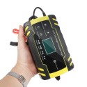 12/24V 8A/4A Touch Screen Pulse Repair LCD Battery Charger For Car Motorcycle Lead Acid Battery Agm Gel Wet