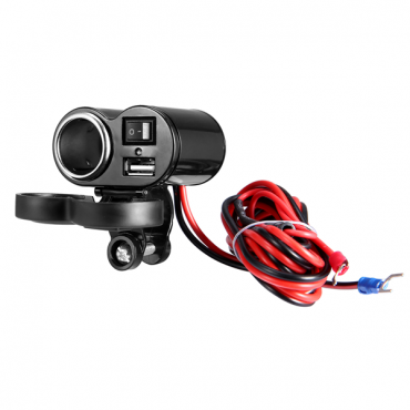 Motorcycle Scootor Waterproof USB Mobile Charge MTF06