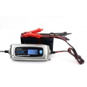 12V 4A 6V 1A 11-Stage LCD Display Battery Charger For Car Motorcycle Lead-Acid EFB GEL WET AGM Batteries