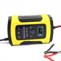 12V 5A Pulse Repair LCD Battery Charger For Car Motorcycle Agm Gel Wet Lead Acid Battery