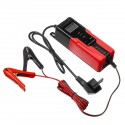 Intelligent LCD Display Battery Charger Automatic Pulse For 6V/12V Lead-acid For Car Motorycle Boat