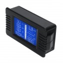 LCD Display DC Battery Voltage Monitor Meter 0-200V Volt Amp For Cars RV Solar System