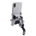 QC3.0 Quick Charge 4-6.5 inch Phone Holder Waterproof GPS Mount Motorcycle Moto Handlebar Rearview Stand