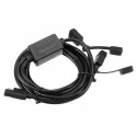SAE To USB Adapter Dual USB Phone Motorcycle Charger Waterproof Socket