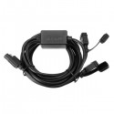 SAE To USB Adapter Dual USB Phone Motorcycle Charger Waterproof Socket