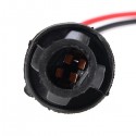 T10 Dashboard Socket Plug LED Incandescent Wire Motorcycle