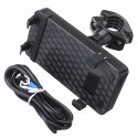 Universal Motorcycle USB Charging Mount GPS Phone Cradle Stand Holder Bracket