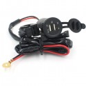 Waterproof Motorcycle Car Mobile Phone USB Charger Power Adapter