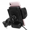 Waterproof Universal Motorcycle Handlebar USB Charger Mount Holder For Phone GPS