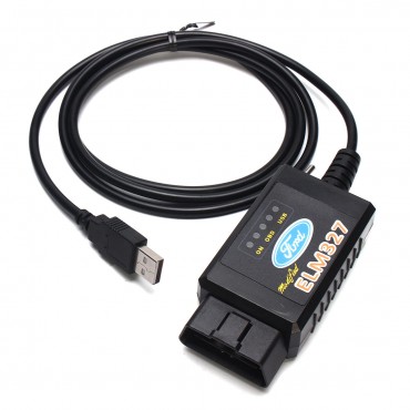 ELM327 USB Modified OBD2 Car Diagnostic Scanner For Ford MS-CAN HS-CAN Mazda Forscan