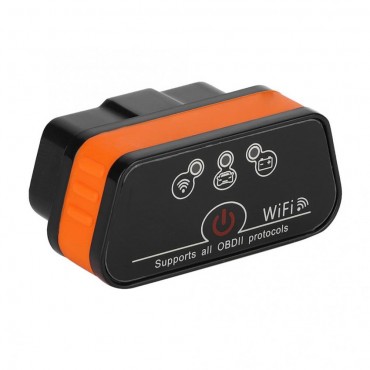 KW901 Wifi ELM327 V1.5 OBD2 Car Scan Tool Diagnostic Scanner Engine Code Reader for IOS Android Phone