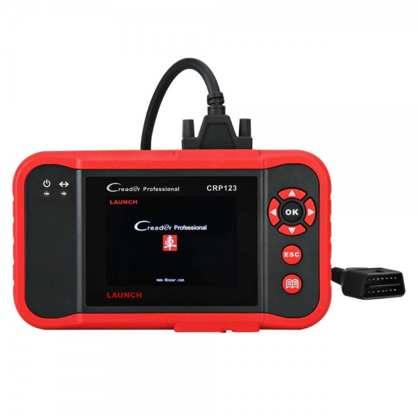 Reader CRP123 Code Reader OBD2 EOBD & CAN Car Diagnostic Scanner Tool for Engine AT ABS SRS Testing