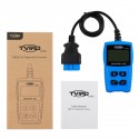 Car OBD2 Scanner OBD Diagnostic Tool Engine Fault Code Reader Battery Tester with LCD Display Screen