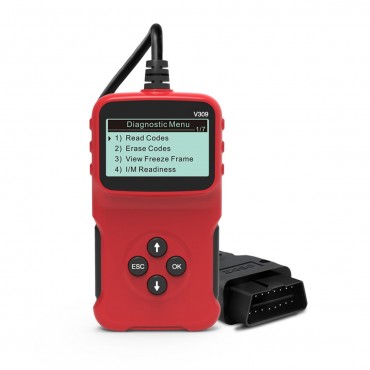 V309 Car OBD2 Scanner OBD Diagnostic Tool Automobile Engine Fault Code Reader Detector