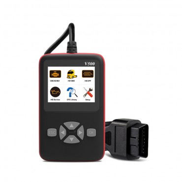 V500 Car Truck CR-HD Heavy Duty Code Readers & Scan Tools Diagnostic Scanner